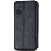 Кожаный чехол-книжка GETMAN Cubic (PU) для Samsung Galaxy A51 (Черный) в магазине vchehle.ua