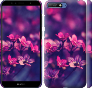 

Чехол Пурпурные цветы для Huawei Honor 9 776931