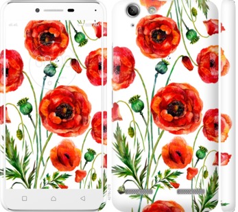 

Чохол Намальовані маки на Lenovo K5 Plus 743943