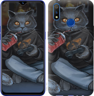 

Чохол gamer cat на Realme 3 Pro 918334
