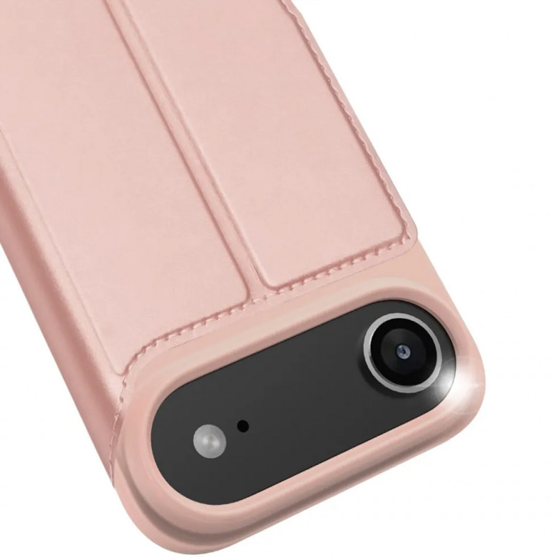 Заказать Чехол-книжка Dux Ducis с карманом для визиток для Apple iPhone 17 Air (6.5") (Rose Gold) на vchehle.ua