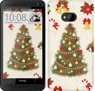 

Чохол Новорічна ялинка на HTC One M7 450872