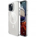 Чохол TPU Space Case Apex with Magnetic Safe на Apple iPhone 14 Plus / 15 Plus (6.7") (Silver)
