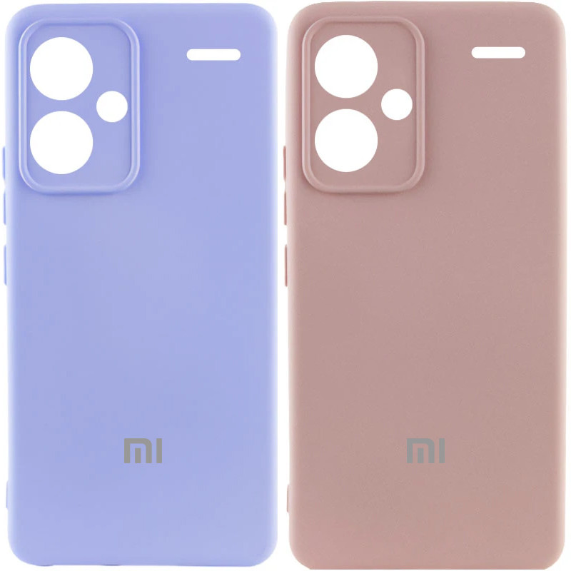 Чохол Silicone Cover Lakshmi Full Camera (AA) with logo на Xiaomi Redmi Note 13 Pro+