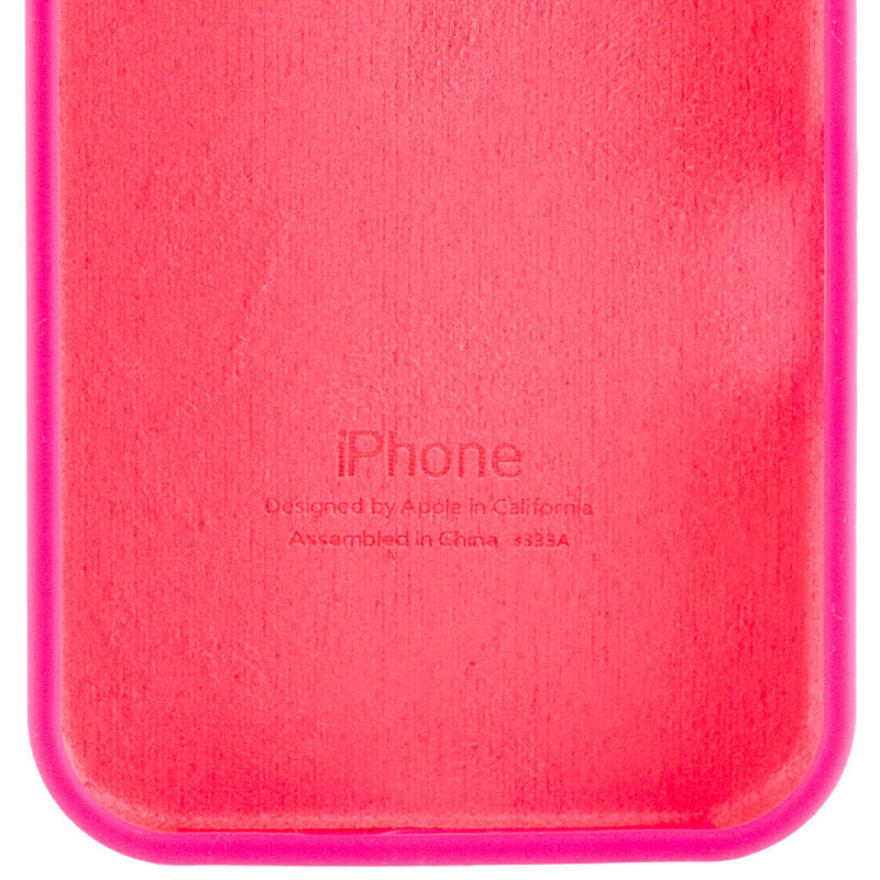 Чохол Silicone Case Full Camera Protective (AA) на Apple iPhone 16e (6.1") (Рожевий / Barbie pink) в магазині vchehle.ua