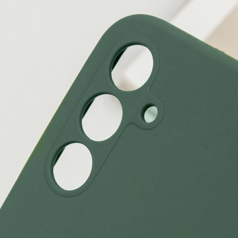 Заказать Чехол Silicone Cover Lakshmi Full Camera (AAA) для Samsung Galaxy A56 5G (Зеленый / Cyprus Green) на vchehle.ua