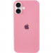 Чохол Silicone Case Full Protective (AA) на Apple iPhone 16 Plus (6.7") (Рожевий / Light pink)