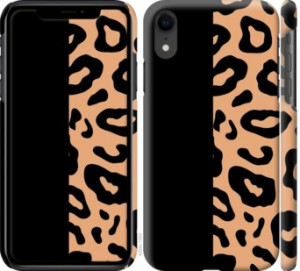 Чохол Плями леопарда на iPhone XR