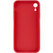 Фото Силиконовый чехол Candy Full Camera для Apple iPhone XR (6.1") (Красный / Camellia) на vchehle.ua