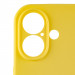 Купити Чохол Silicone Case Full Camera Protective (AA) на Apple iPhone 16 (6.1") (Жовтий / Yellow) на vchehle.ua