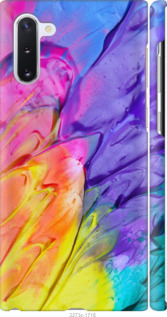 

Чехол Разноцветные краски для Samsung Galaxy Note 10 968630