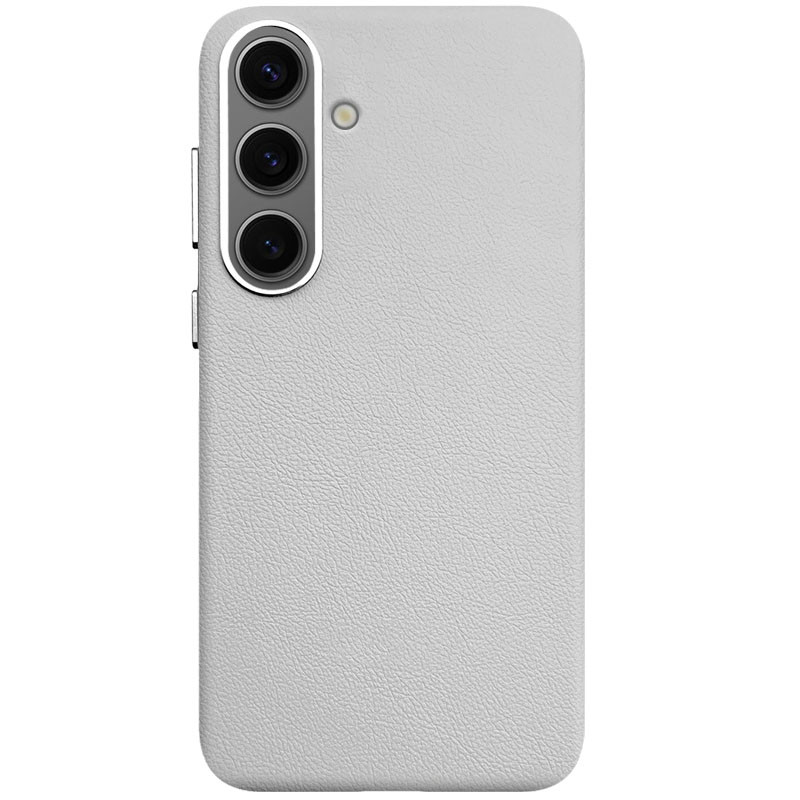 Шкіряний чохол Leather Case (AAA) на Samsung Galaxy S25 Edge (Stone)