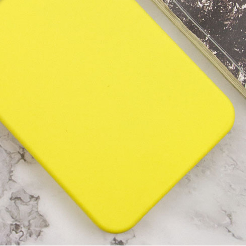 Фото Чохол Silicone Cover Lakshmi Full Camera (A) на Xiaomi Redmi Note 13 4G (Жовтий / Flash) на vchehle.ua