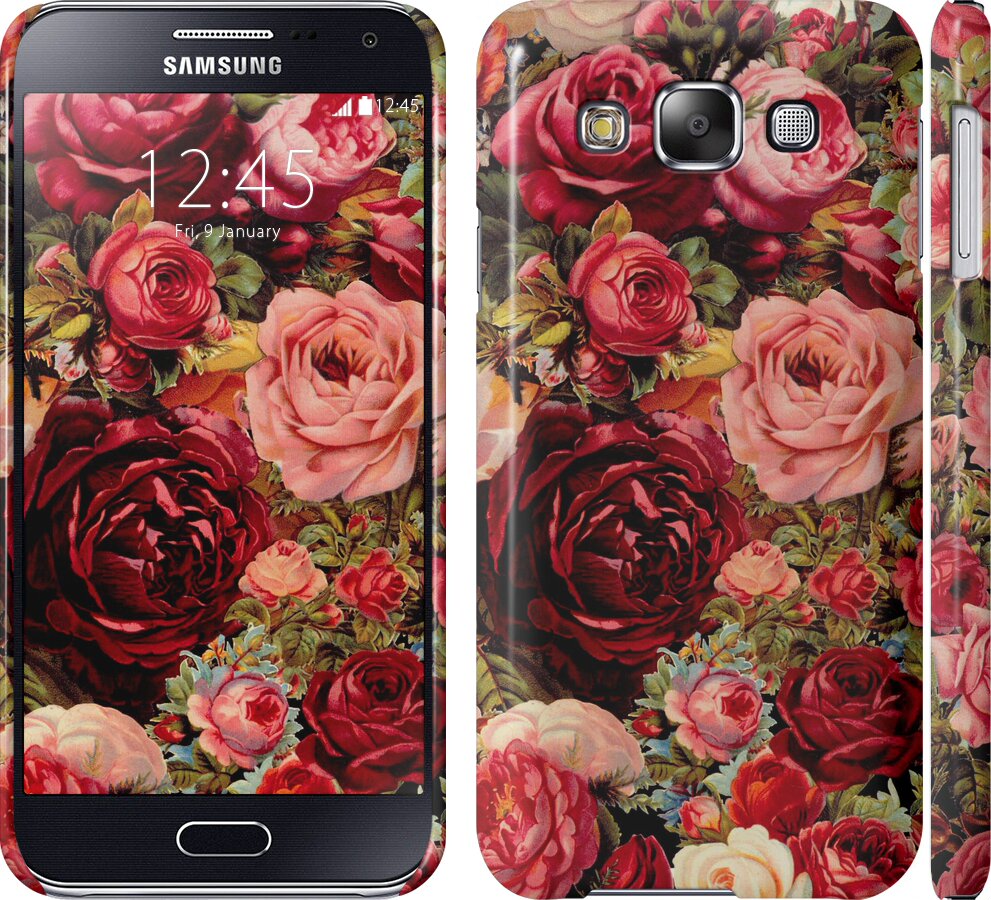 

Чохол Квітучі троянди на Samsung Galaxy E5 E500H 235662