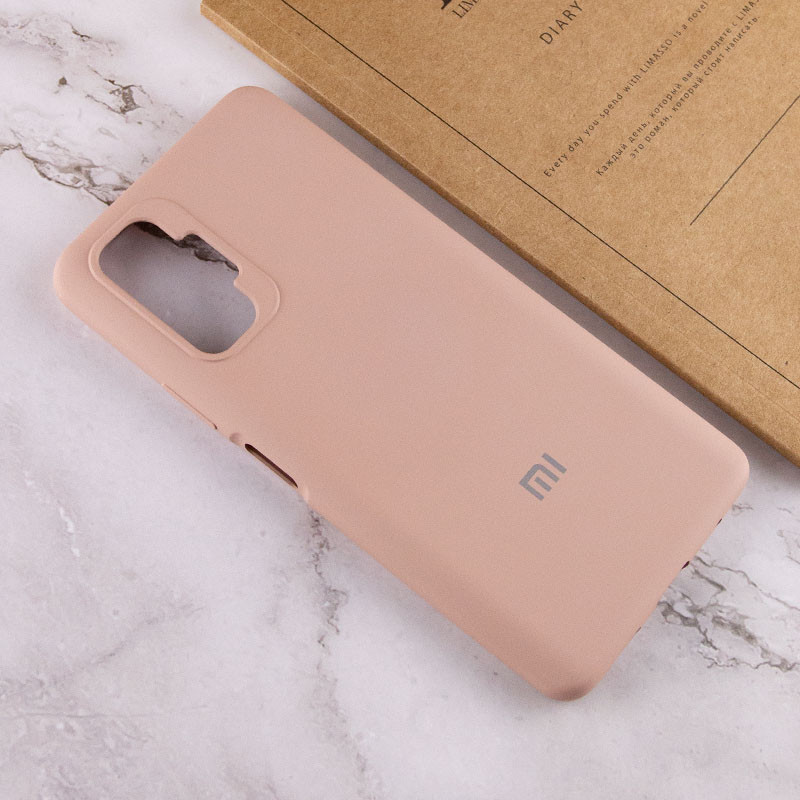 Заказать Чехол Silicone Cover Full Protective (AA) для Xiaomi Redmi Note 10 Pro / 10 Pro Max (Розовый / Pink Sand) на vchehle.ua