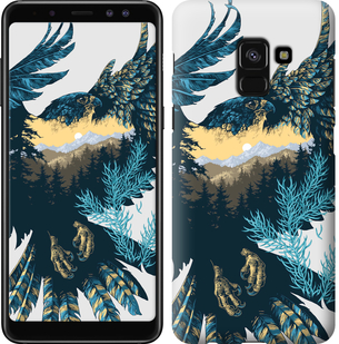 

Чехол Арт-орел на фоне природы для Samsung Galaxy A8 2018 A530F 646379