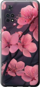 Чехол Пурпурная сакура для Xiaomi Poco M4 Pro