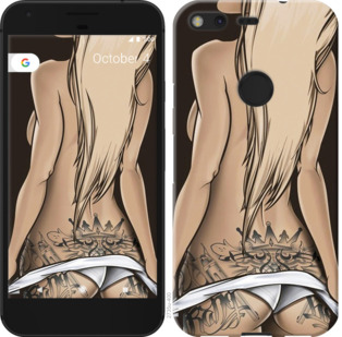 

Чохол Дівчина з татуюванням на Google PixeL 2 XL 777689
