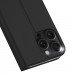 Фото Чехол-книжка Dux Ducis с карманом для визиток для Apple iPhone 16 Pro Max (6.9") (Черный) на vchehle.ua