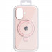Фото Чохол Silicone Case Full Protective with Ring на Apple iPhone 16 (6.1") (Pink) на vchehle.ua