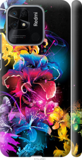 

Чохол Абстрактні квіти на Xiaomi Redmi 10C 1634054