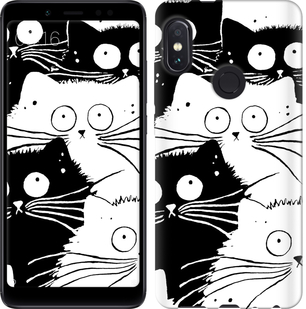 

Чехол Коты v2 для Xiaomi Redmi Note 5 629435