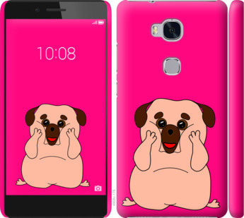 

Чехол Весёлый мопс для Huawei Honor GR5 928596