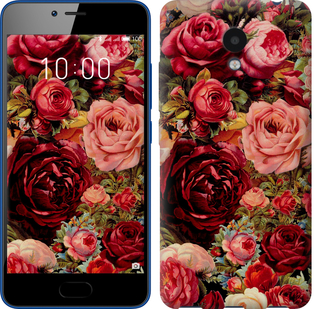 

Чехол Цветущие розы для Meizu M5c 629354