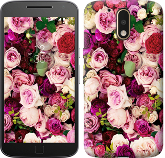 

Чехол Розы и пионы для Motorola Moto G4 / G4 Plus 652255