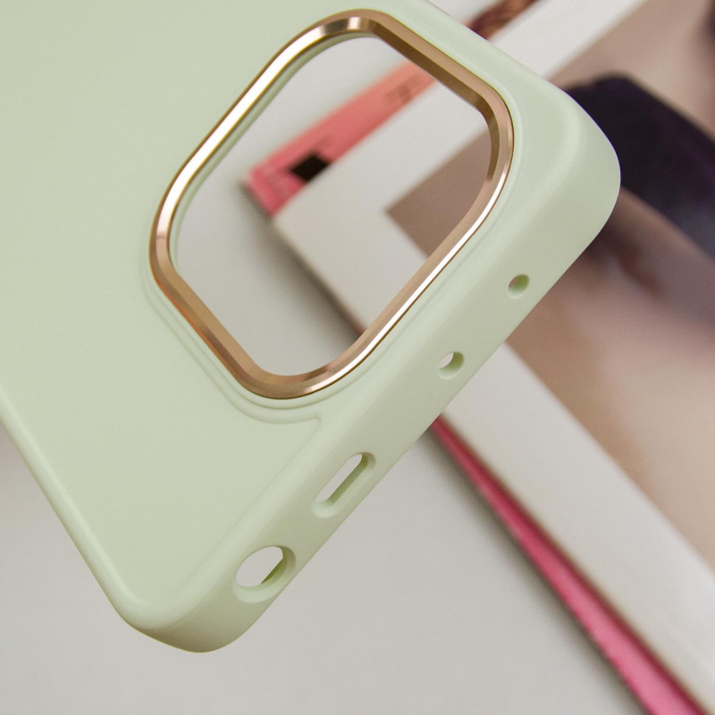 Заказать TPU чехол Bonbon Metal Style для Xiaomi Redmi Note 13 4G (Белый / White) на vchehle.ua