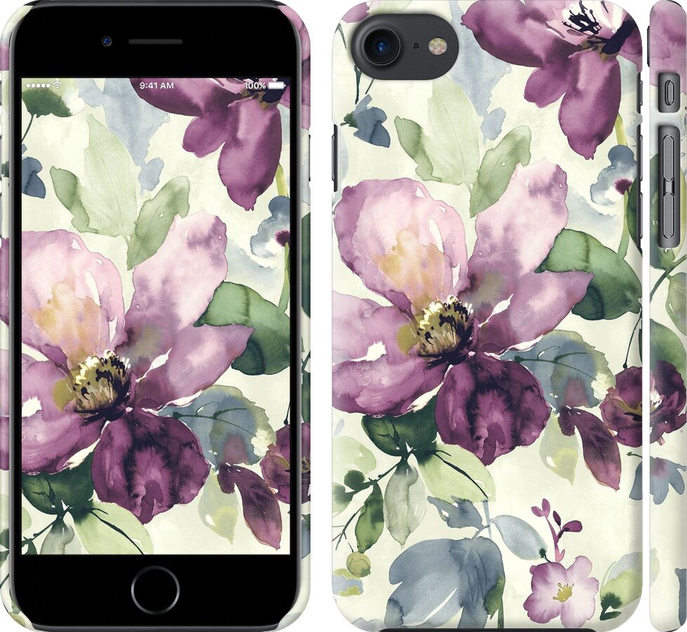 

Чохол Квіти аквареллю для iPhone 7 (4.7'') 296209
