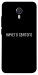 Чехол Ничего святого black для Meizu M3