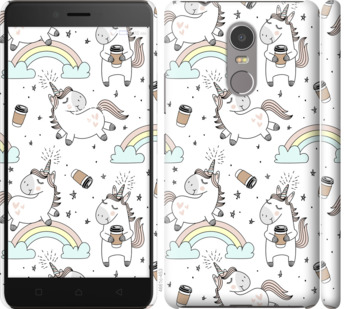 

Чохол Єдиноріг і кава на Lenovo K6 Note 840801