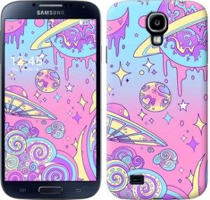 Чехол Розовая галактика для Samsung Galaxy S4 i9500