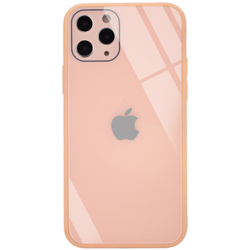

TPU+Glass чохол Epik GLOSSY Logo Full camera (opp) на Apple iPhone 11 Pro (5.8") (Персиковий) 1096282