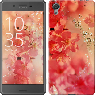 

Чохол Рожеві квіти на Sony Xperia X F5122 324247