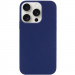 Чохол Silicone Case Full Protective (AA) NO LOGO на Apple iPhone 16 Pro Max (6.9") (Синій / Deep navy)
