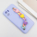 Фото Чехол Chained Heart c подвесной цепочкой для Xiaomi Redmi A1 / A2 (Lilac Blue) в магазине vchehle.ua