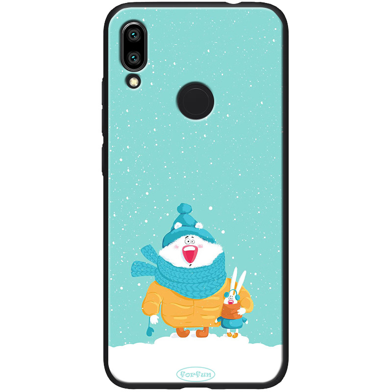 

TPU+PC чехол ForFun для Xiaomi Redmi Note 7S (Ведмідь і заєць) 788395