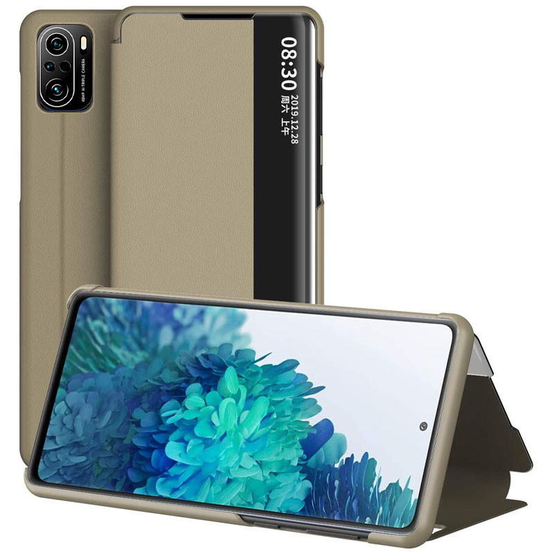 

Чохол-книжка Smart View Cover для Xiaomi Redmi K40 (Золотий) 1117129