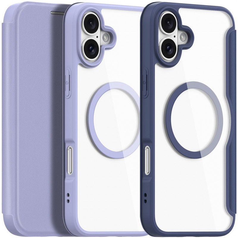 Чохол-книжка Dux Ducis Skin X Pro with Magnetic safe на Apple iPhone 16 (6.1")