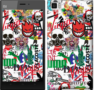 

Чехол Many different logos для Xiaomi Mi3 638108