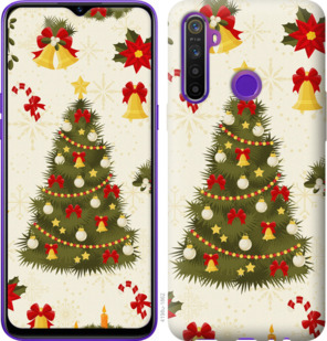 

Чехол Новогодняя елка для Realme 5 923160