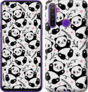 Чехол Панды для Realme 5