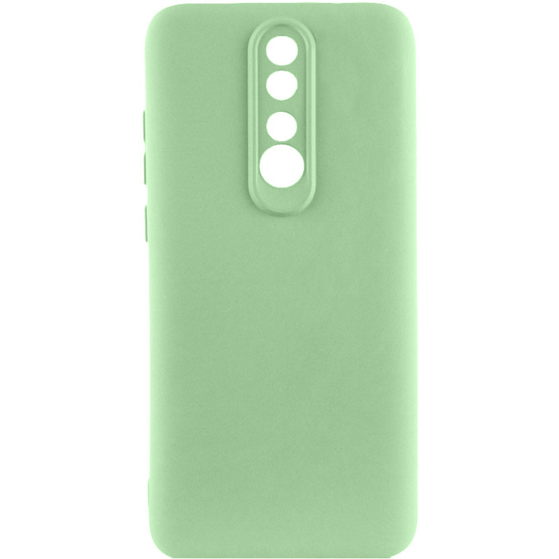 Чохол TPU GETMAN Liquid Silk Full Camera на Xiaomi Redmi 8 (Зелений / Pistachio)