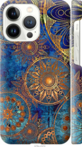Чехол Золотой узор для iPhone 13 Pro