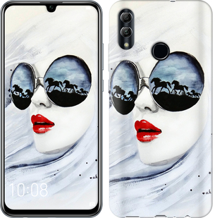 

Чохол Дівчина аквареллю на Huawei Honor 10 Lite 689897