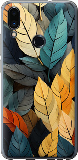 

Чохол Кольорове листя на Meizu Note 9 1629832