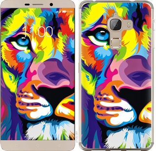

Чохол Різнобарвний лев на Huawei Mate S 702441