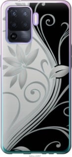 

Чохол Квіти на чорно-білому фоні на Oppo A94 1575845